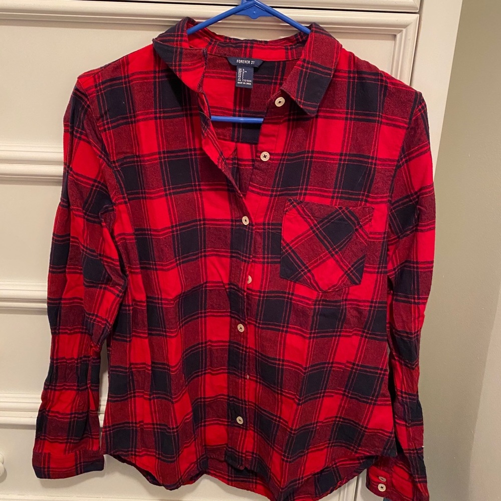 Forever 21 Red Flannel